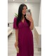 Vestido Laia buganvilla