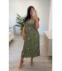 Vestido Lino verde