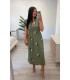 Vestido Lino verde