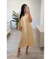 Vestido Miren camel