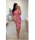 Vestido Diana rosa