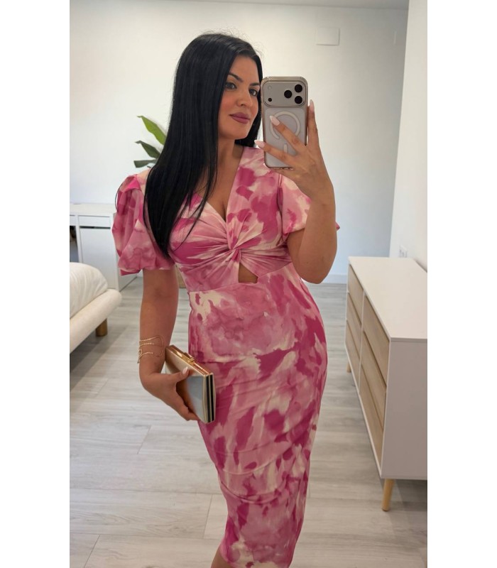 Vestido Diana rosa