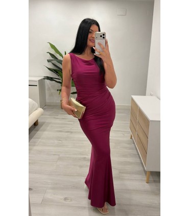 Vestido Clara buganvilla