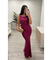 Vestido Clara buganvilla