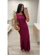 Vestido Clara buganvilla