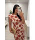 Vestido Tina teja