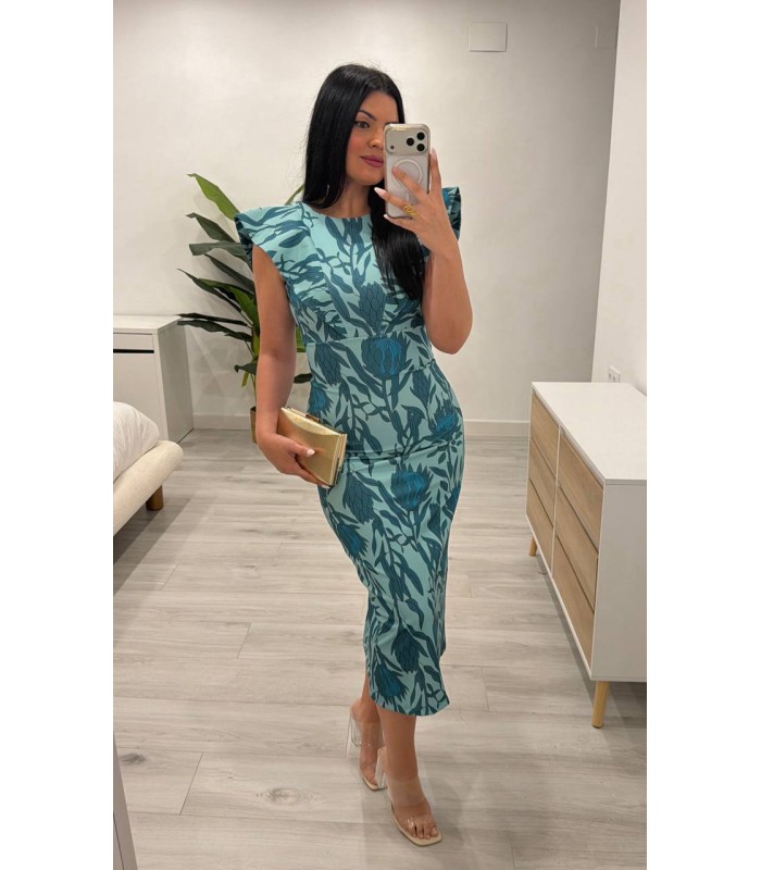 Vestido Tina azul