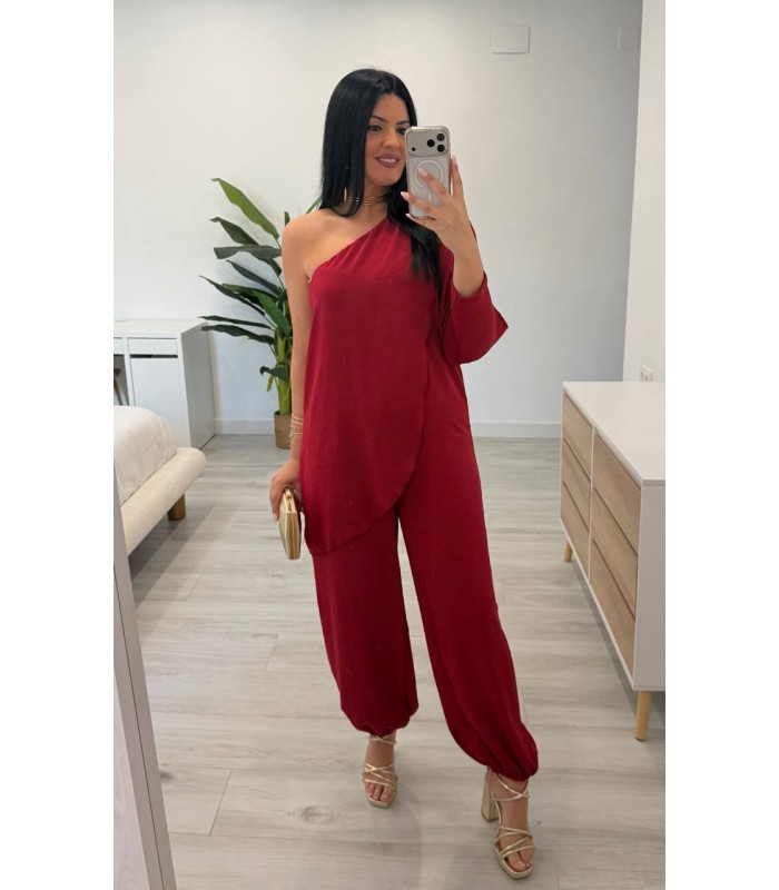 Mono María rojo