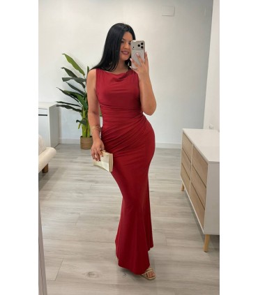 Vestido Clara rojo