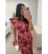 Vestido Tina buganvilla