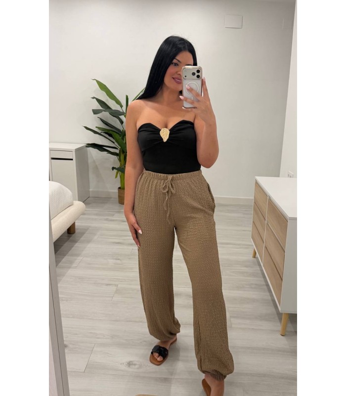 Body licra dorado