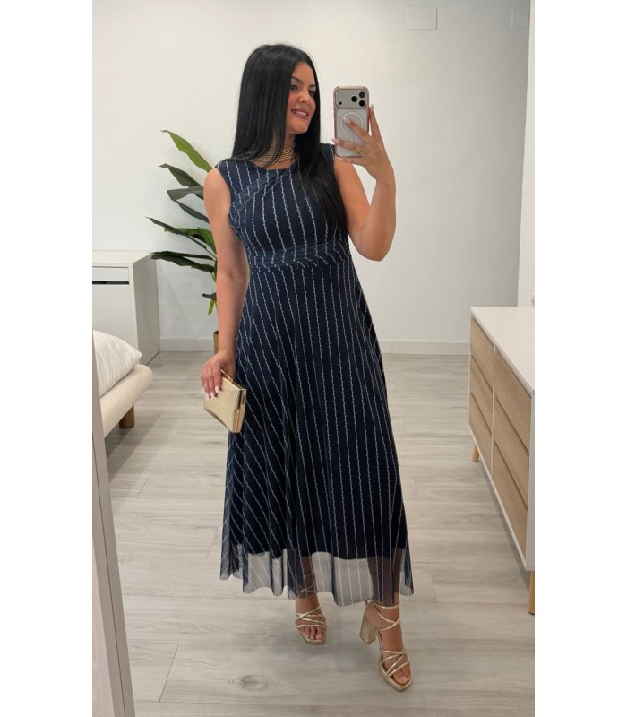 Vestido Paola azul