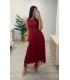 Vestido Paola rojo