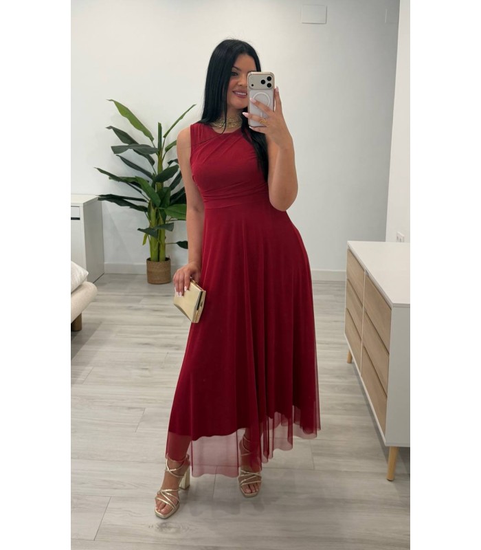 Vestido Paola rojo