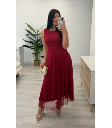 Vestido Paola rojo