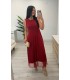 Vestido Paola rojo