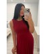 Vestido Paola rojo