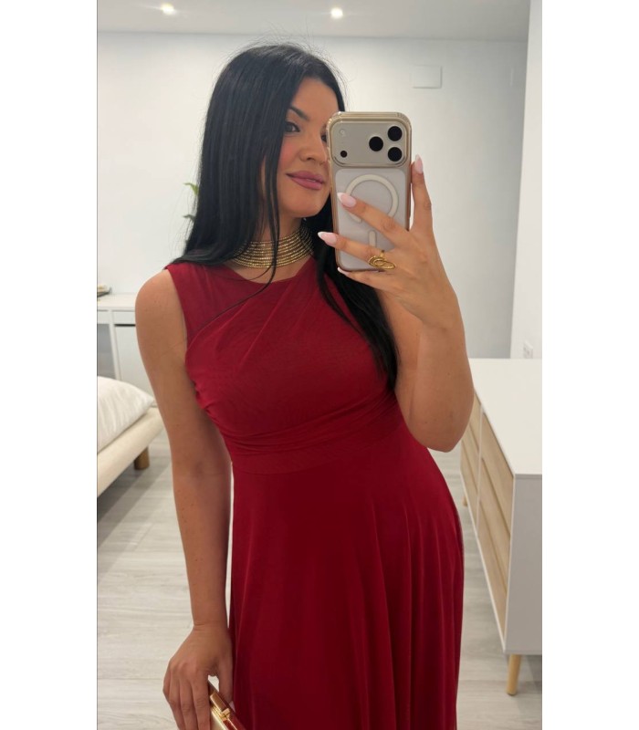 Vestido Paola rojo