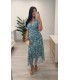 Vestido Carola azul cielo