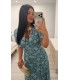 Vestido Carola azul cielo