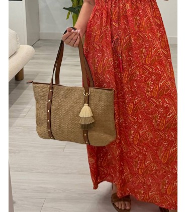 Bolso rafia
