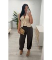 Pantalón globo Los Bateles marrón