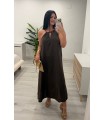 Vestido Chipiona marrón