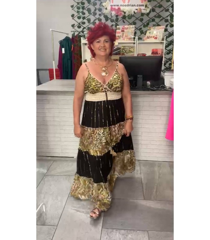 Vestido Leopardo
