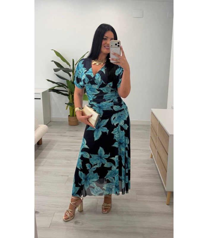 Vestido Carolina azul