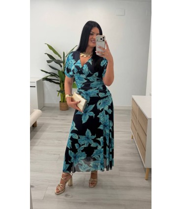 Vestido Carolina azul
