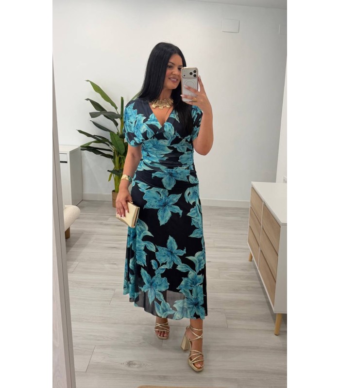 Vestido Carolina azul