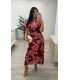 Vestido Carolina rosa
