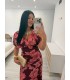 Vestido Carolina rosa