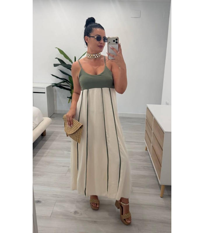 Vestido Fattema verde
