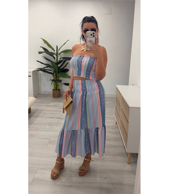 Conjunto Atantxa azul