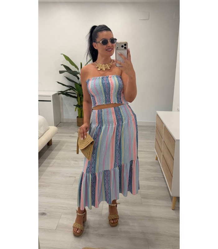 Conjunto Atantxa azul