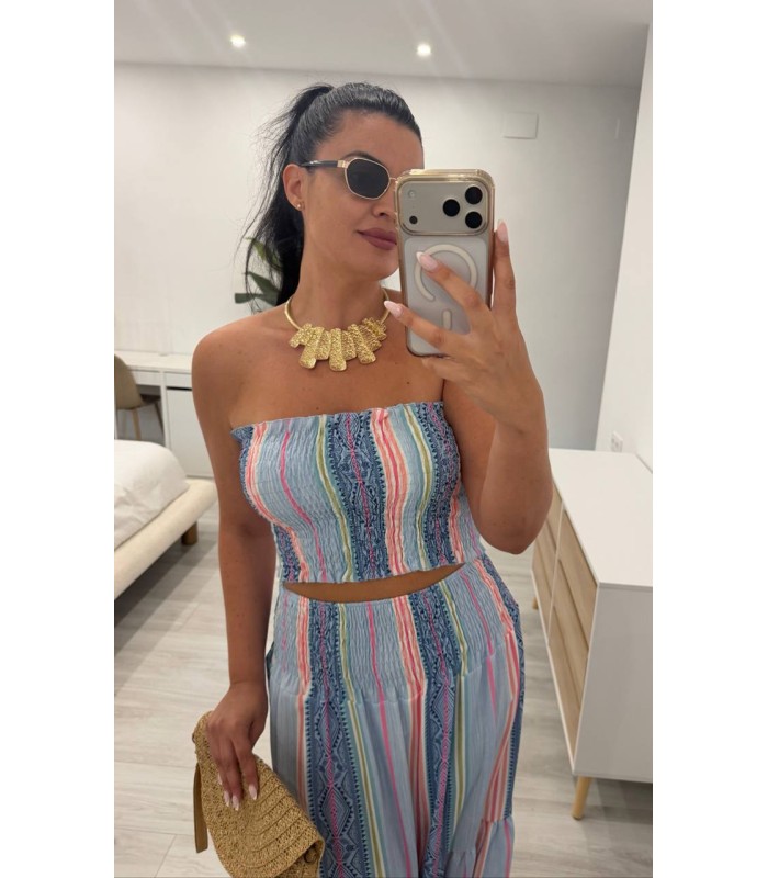 Conjunto Atantxa azul