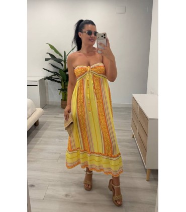 Vestido Atalaya amarillo