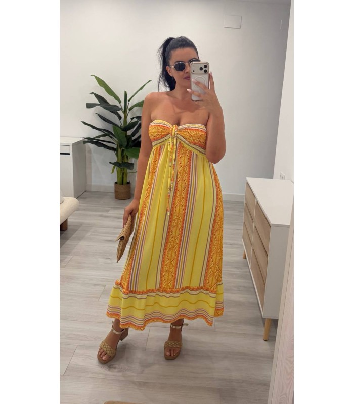 Vestido Atalaya amarillo