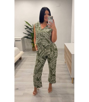 Conjunto Zahara verde