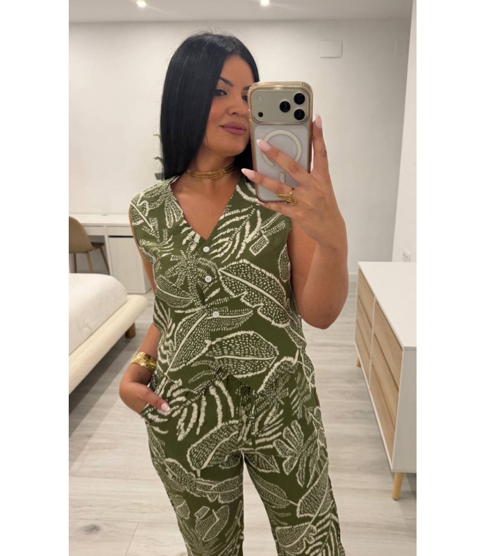 Conjunto Zahara verde