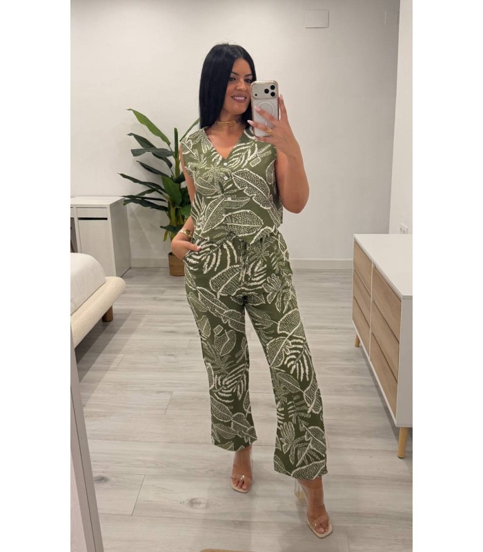 Conjunto Zahara verde