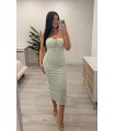 Vestido licra gruesa vivhy verde