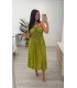 Vestido Lisa verde