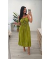 Vestido Lisa verde