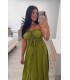 Vestido Lisa verde