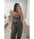 Conjunto Vichy negro