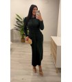 Vestido Tamara verde botella
