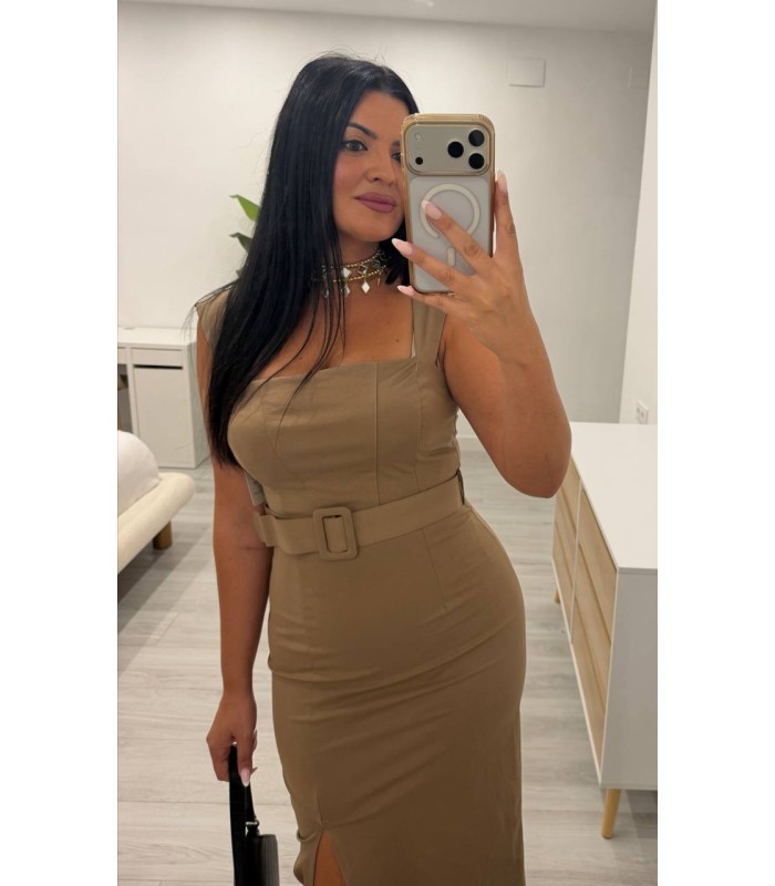 Vestido Nuria con cinturón