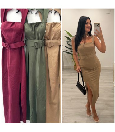 Vestido Nuria con cinturón